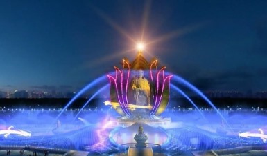 水月觀音（大型互動(dòng)雕塑水幕秀）