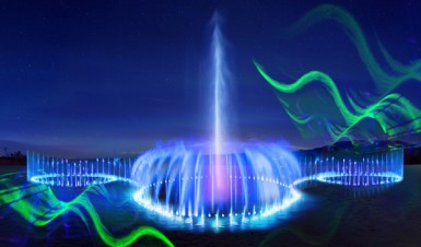 張家口萬全區(qū)（水幕電影及炫彩激光噴泉秀）